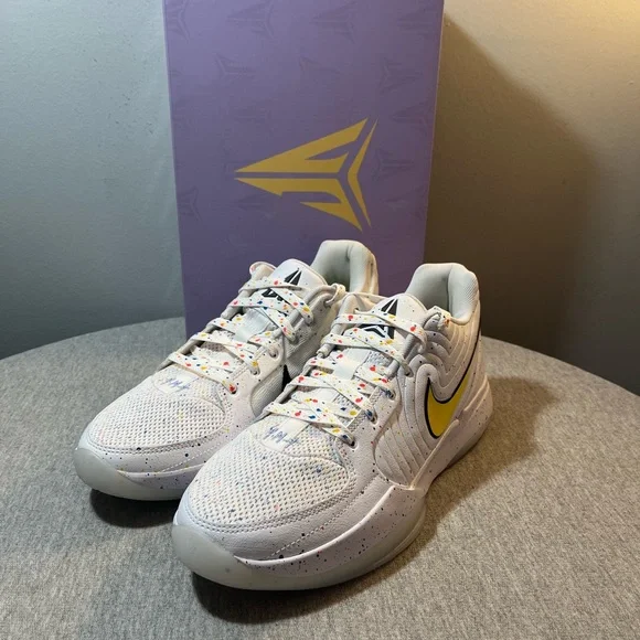 NIKE JA 2 PER White University Blue Basketball Men's Shoe Size 10.5 IF1606-100 - Picture 8 of 10